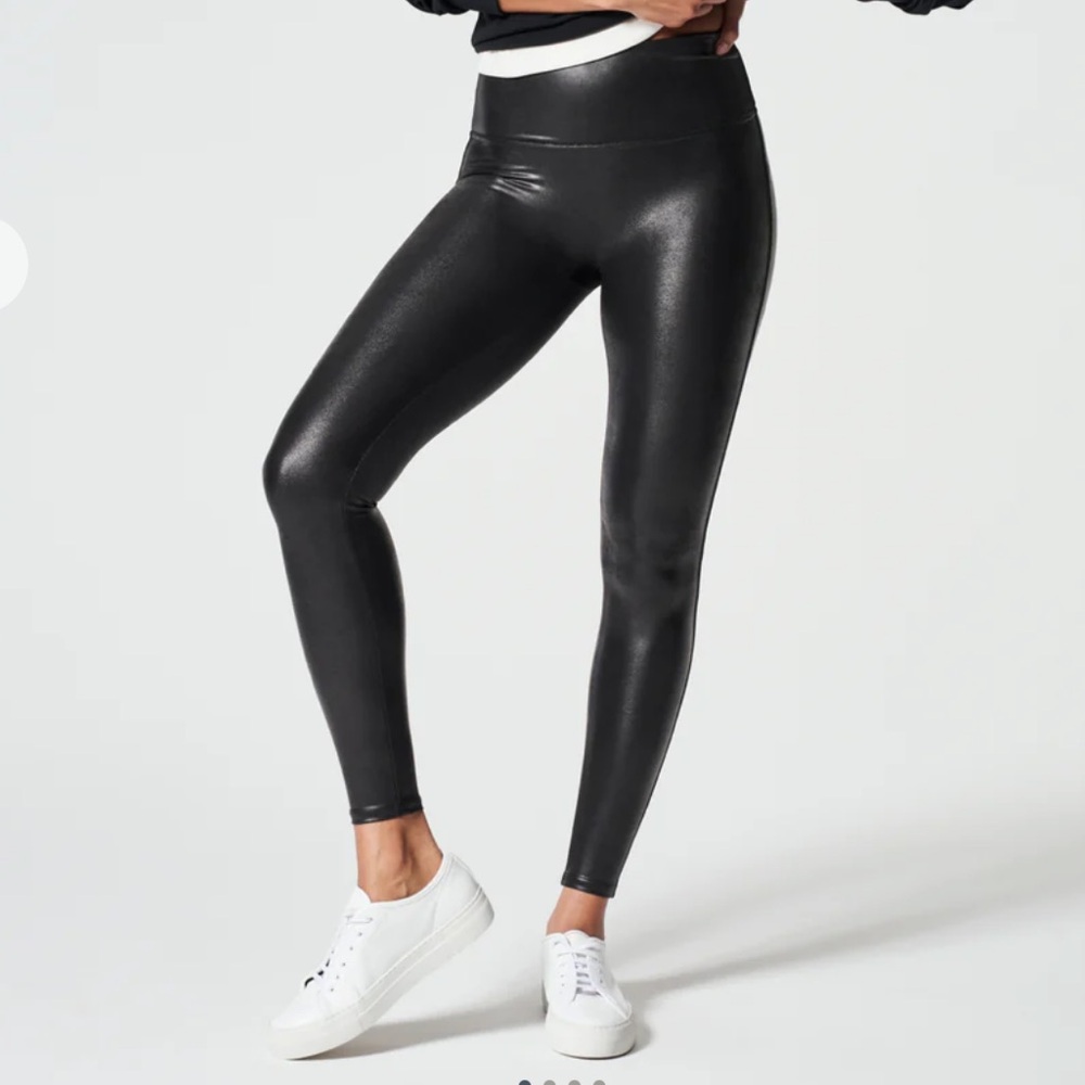 Spanx Faux Leather Leggings